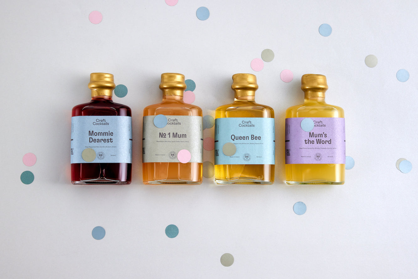 Craft Cocktails Mother's Day Cocktail collection bespoke Regal Rogue Mothers Day Gift Irish Ireland Mum Mummy Mam Mammy Ma Mom Mommy