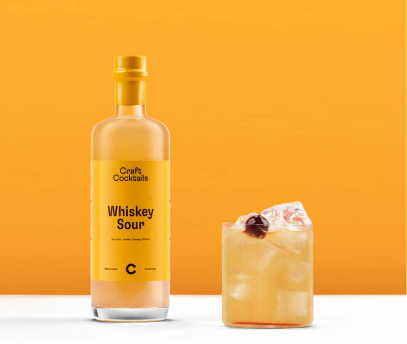 Personalised Craft Cocktails bottle